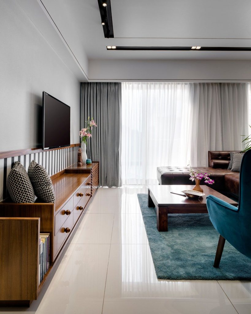 living room interior design by iconic designers